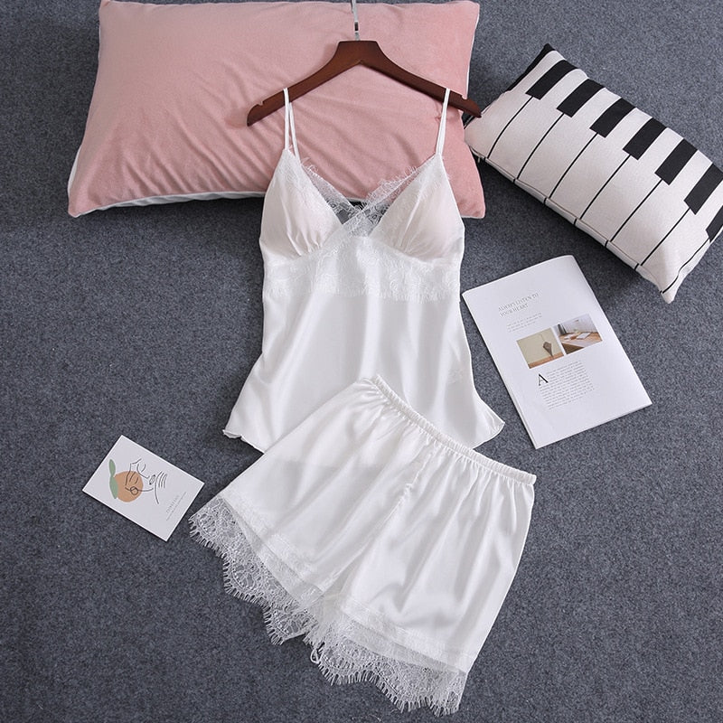 Ensemble pyjama 2pcs, 5pcs - Dentelle-Avenue