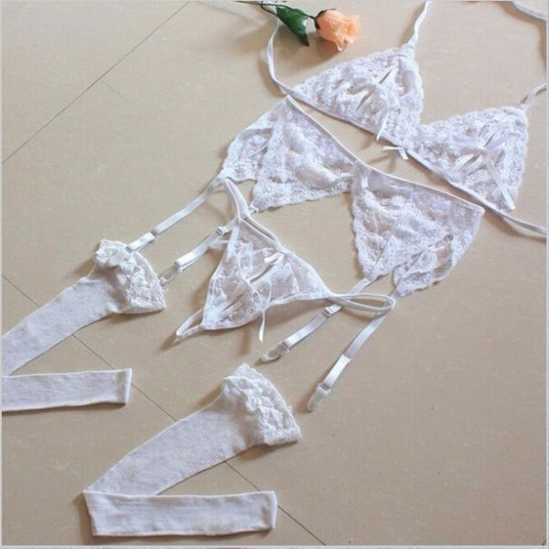 Ensemble lingerie 5pcs - Dentelle-Avenue