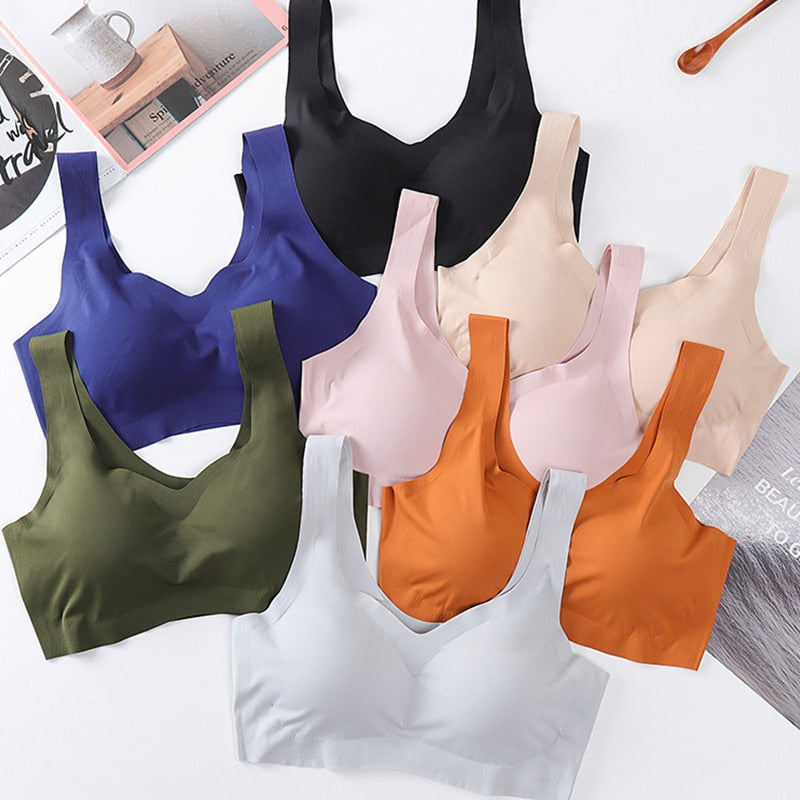 Soutien-gorge push-up sans couture - Dentelle-Avenue
