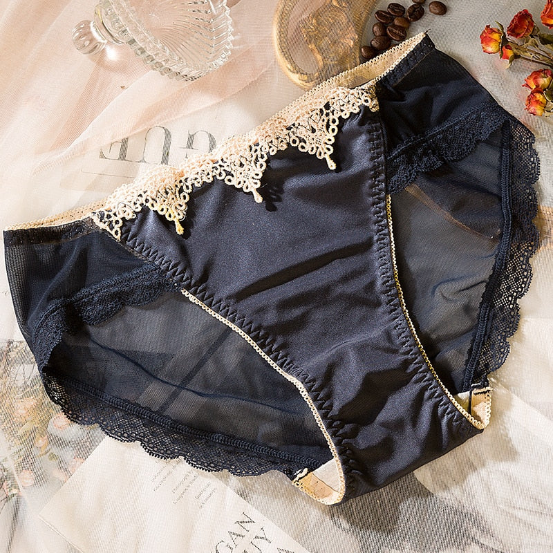 Culotte coton, nylon - Dentelle-Avenue