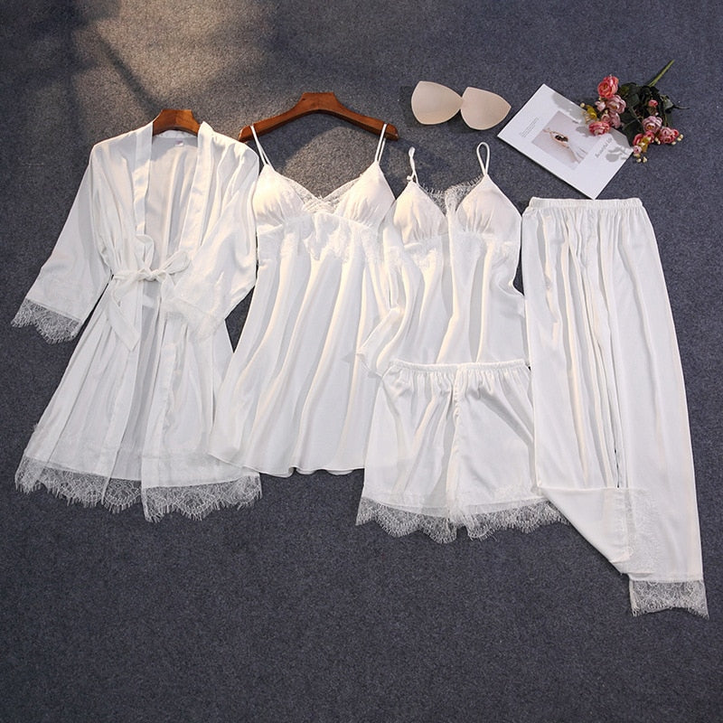 Pyjama 2pcs, 5pcs - Dentelle-Avenue