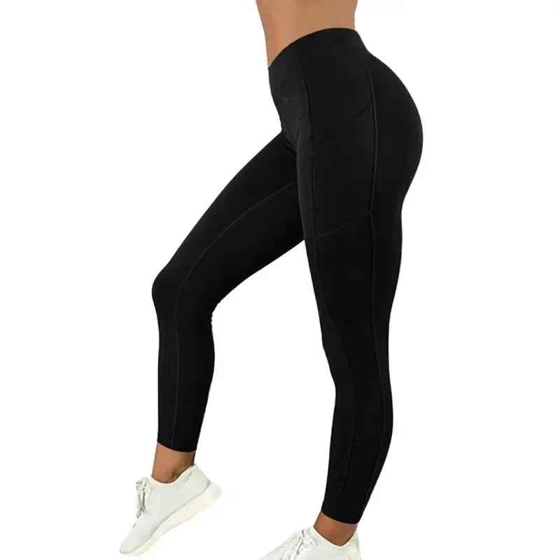 Leggings à poche - Dentelle-Avenue