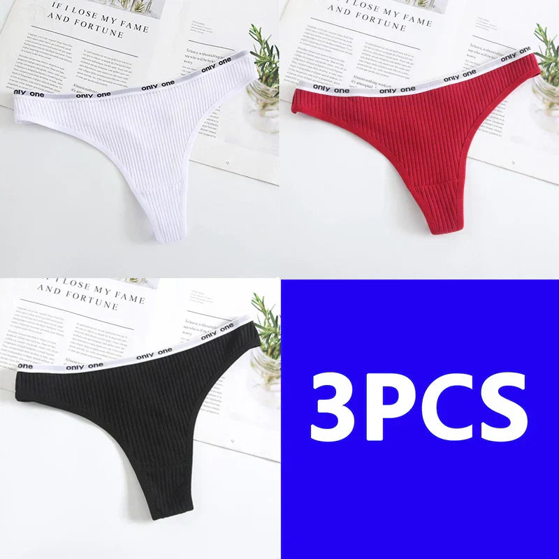 Lot de tangas taille basse - Dentelle-Avenue
