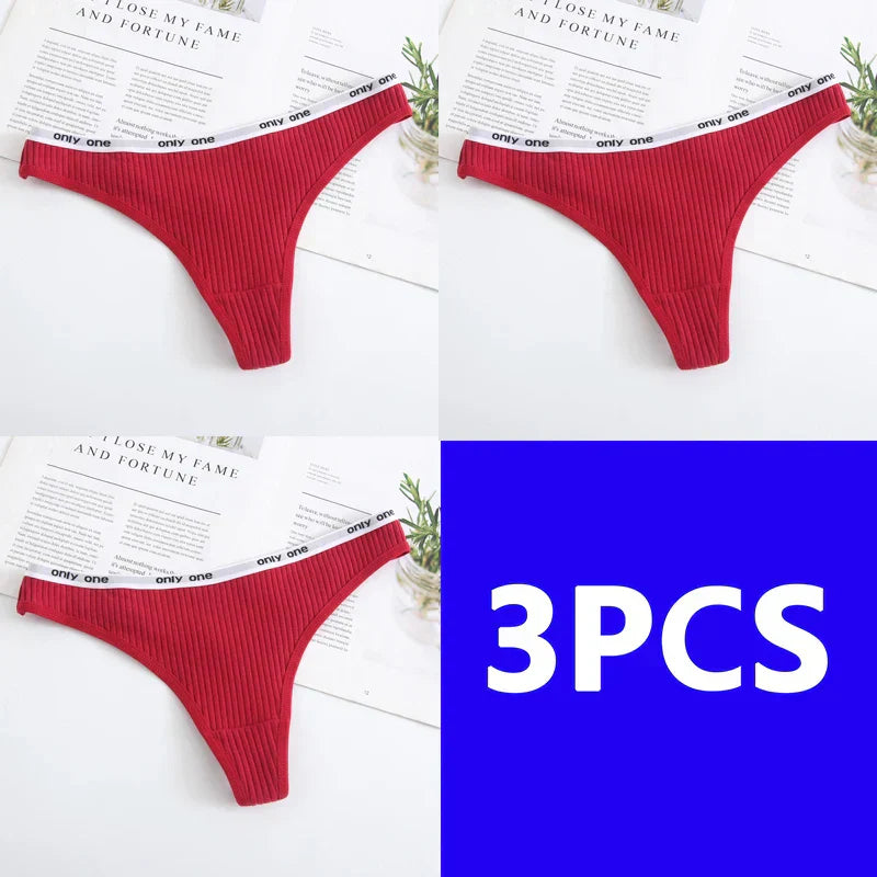 Lot de tangas taille basse - Dentelle-Avenue