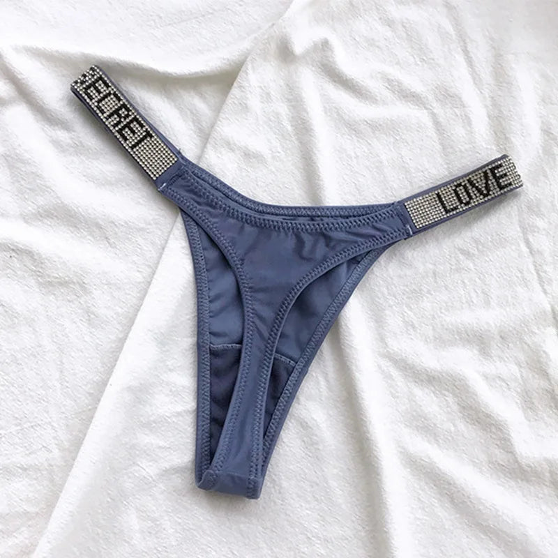 String avec lanière imprimé - Dentelle-Avenue