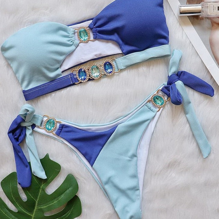 Bikini flashy 2pièces - Dentelle-Avenue