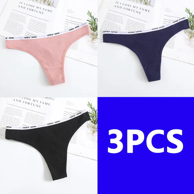 Lot de tangas taille basse - Dentelle-Avenue
