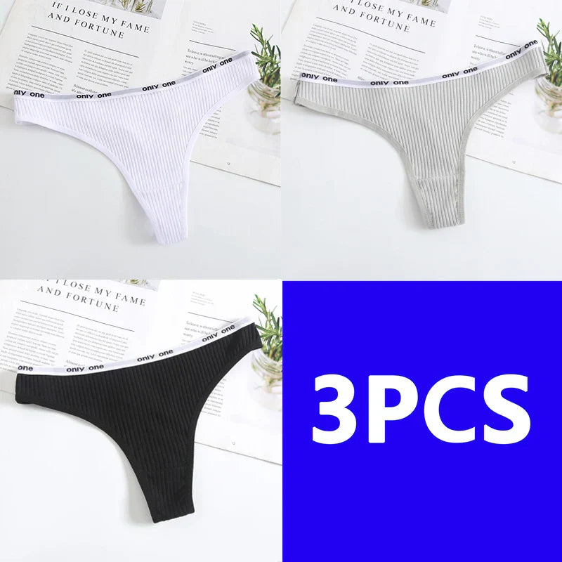 Lot de tangas taille basse - Dentelle-Avenue