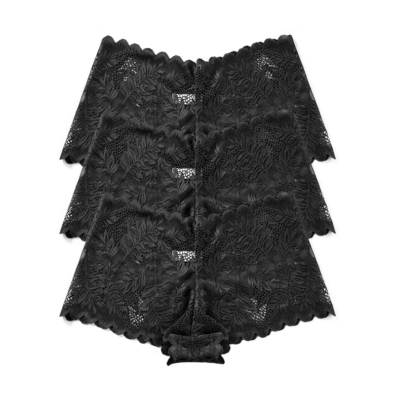 Lot de culottes en dentelle 3 pièces - Dentelle-Avenue