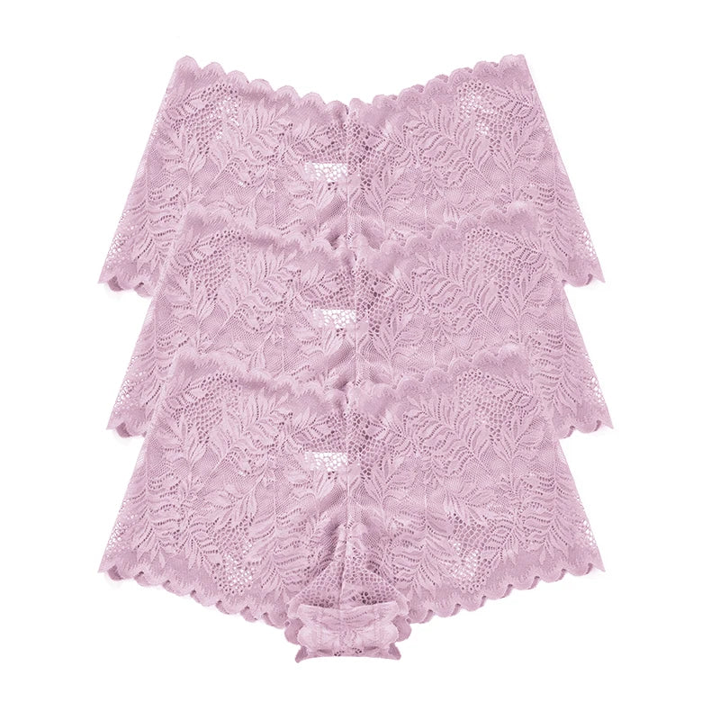 Lot de culottes en dentelle 3 pièces - Dentelle-Avenue