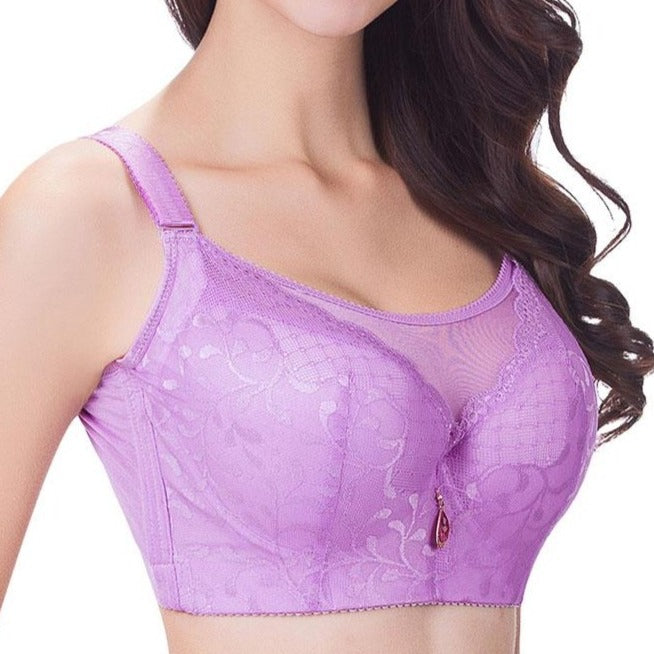 Soutien-gorge grande taille push-up - Dentelle-Avenue